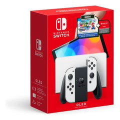 Nintendo Switch OLED + Super Mario Bros. Wonder - Blanco