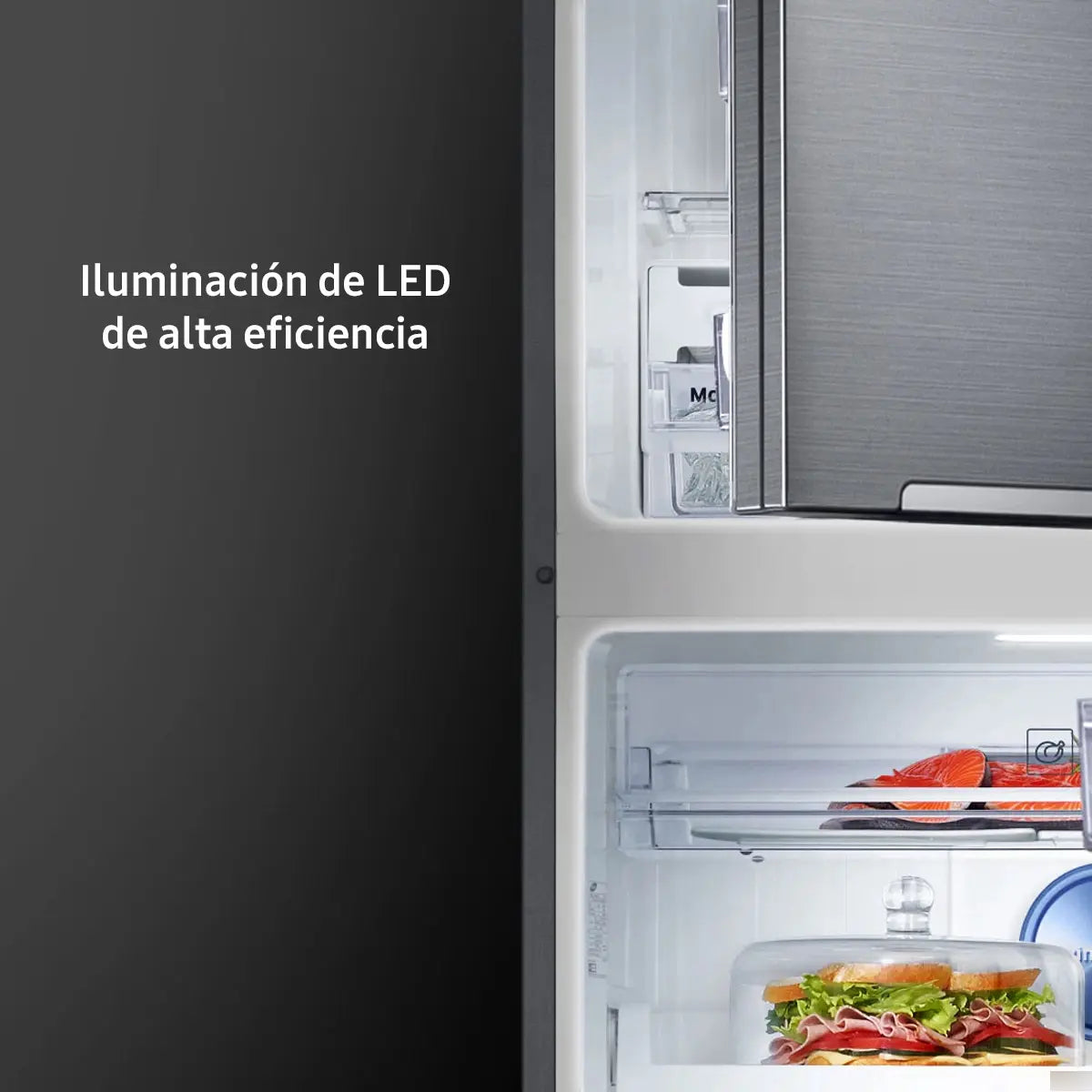 Heladera Samsung RT29K507JS8 Inverter 308 Litros Silver Cooling Plus con Freezer Superior - Image 6