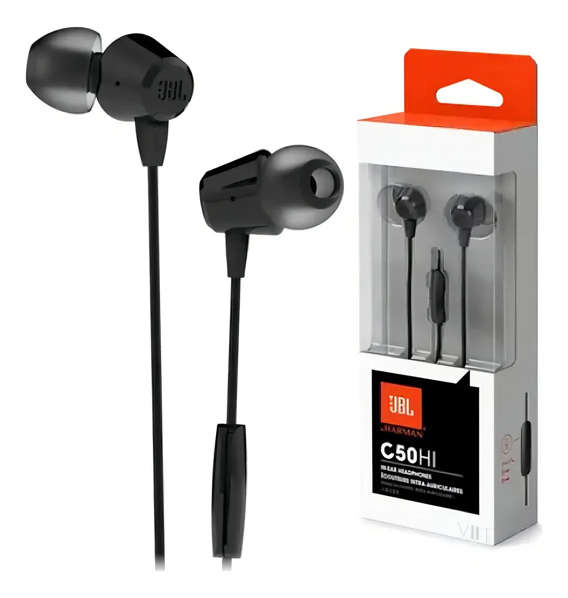 Auriculares Jbl C50hi Con Micrófono Negro - Image 3