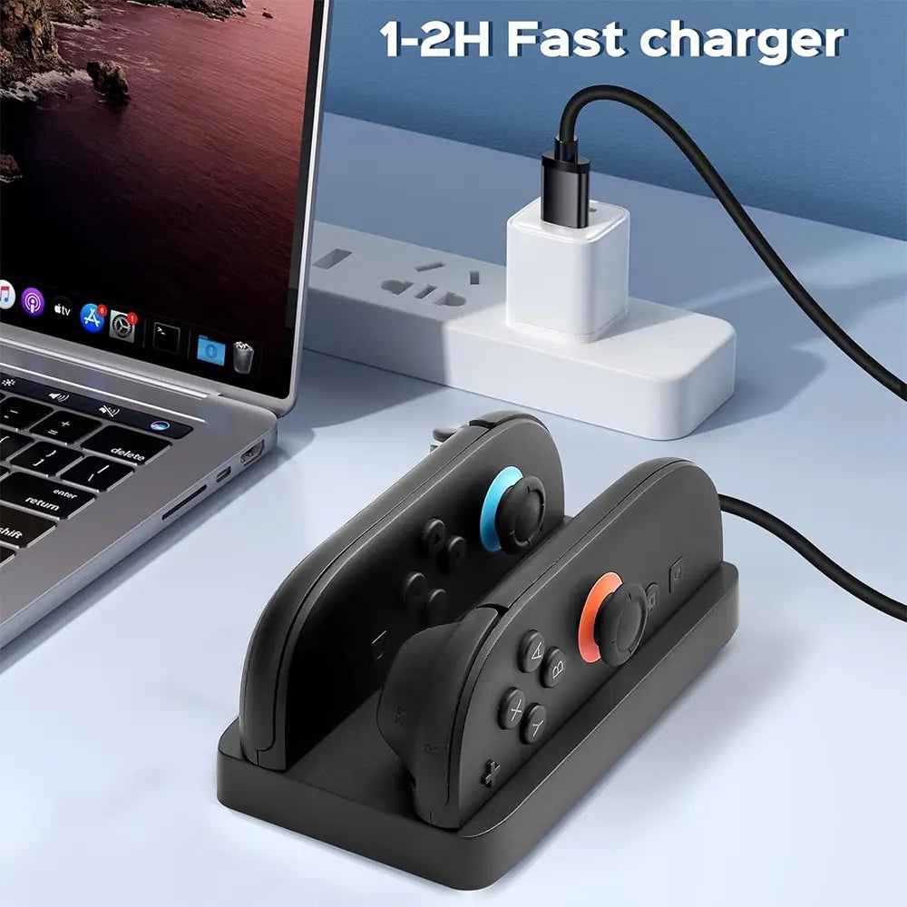 Base Cargador Para Nintendo Switch 2 Joycon Ns2 Controller - Image 5