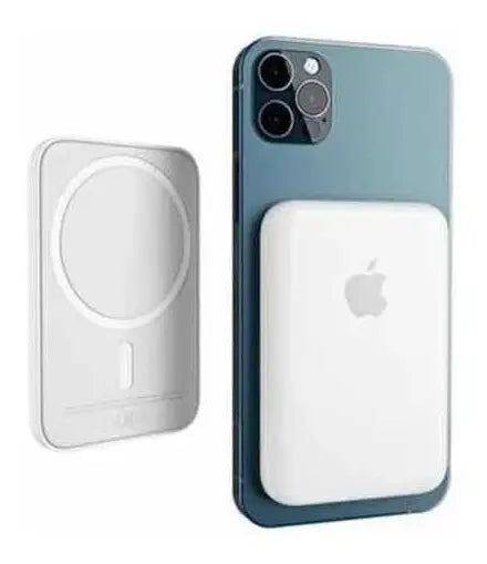 Imagem 5 de 8 de Cargador portátil Apple para Iphone Magsafe color blanco