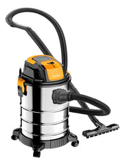 Aspiradora Sopladora Seco Líquido Suono 25 Litros 1300w Color Plateado