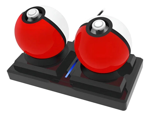 Base de Carga Pokebola Mimd Nintendo Switch USB-C 5V LED Indicador