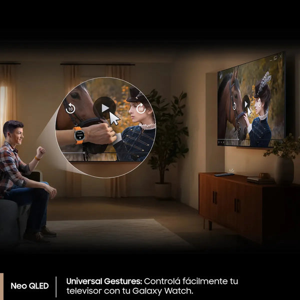 Imagem 4 de 11 de Smart Tv Samsung 75 Neo Qled 4k Qn70f Vision AI