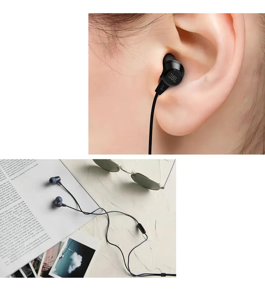 Imagem 5 de 6 de Auriculares Jbl C50hi Con Micrófono Negro