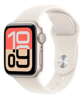 Smartwatch Apple Watch SE 3 GPS caja de aluminio color blanco estelar