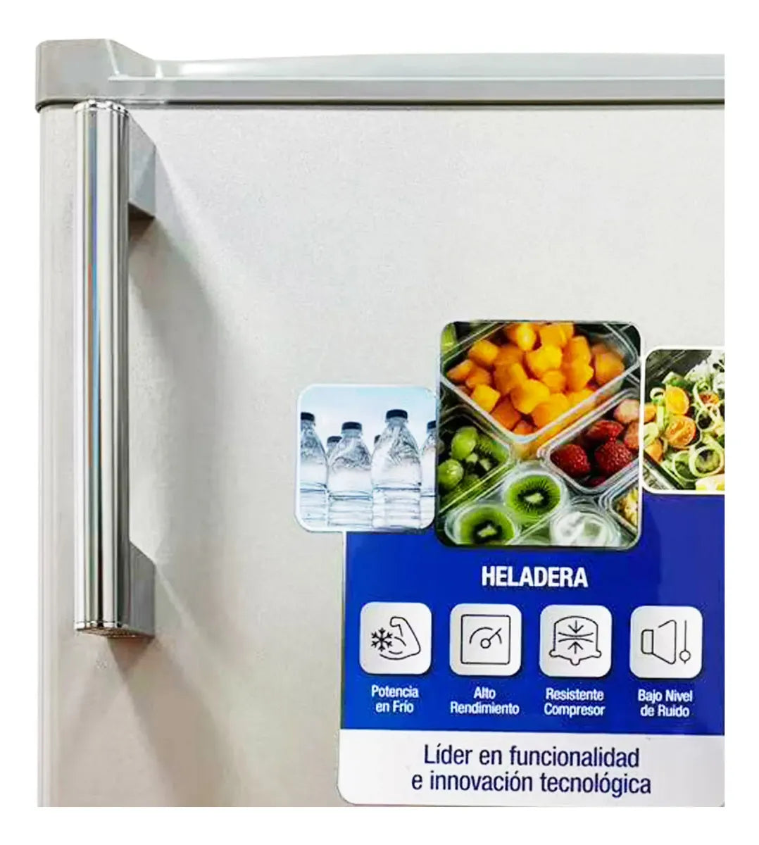 Heladera Frigobar Kanjihome 50 litros Retro Plata Kjh-50vin-s Kanji - Image 8