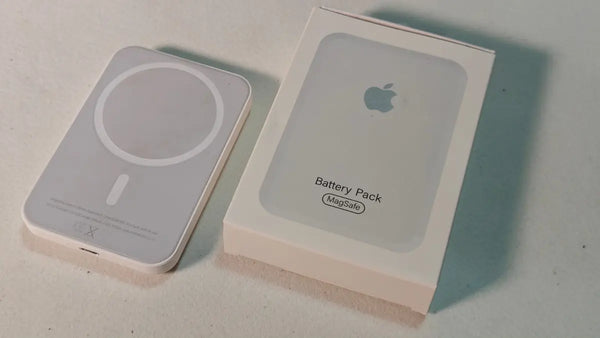 Imagem 2 de 8 de Cargador portátil Apple para Iphone Magsafe color blanco