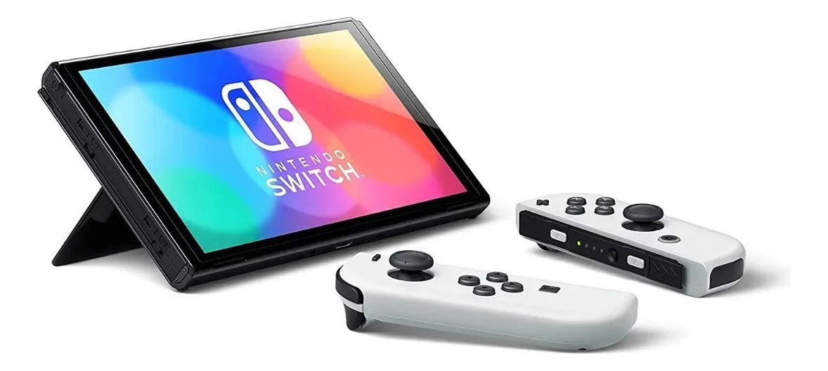 Nintendo Switch OLED + Super Mario Bros. Wonder - Blanco - Image 4