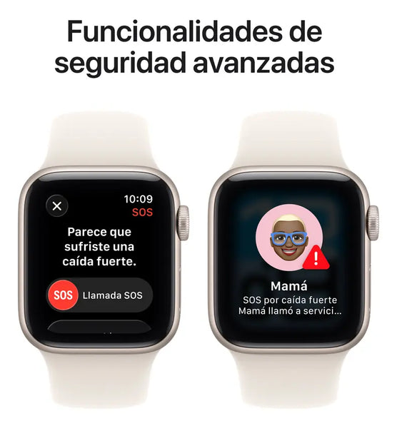 Imagem 7 de 8 de Smartwatch Apple Watch SE 3 GPS caja de aluminio color blanco estelar