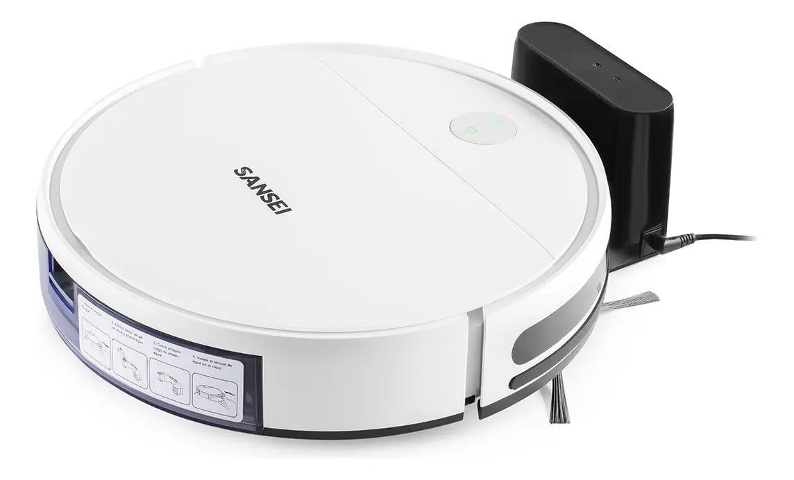 Aspiradora Robot Sansei Rvcs23pi 5 modos de limpieza Sensor Antichoque - Image 11