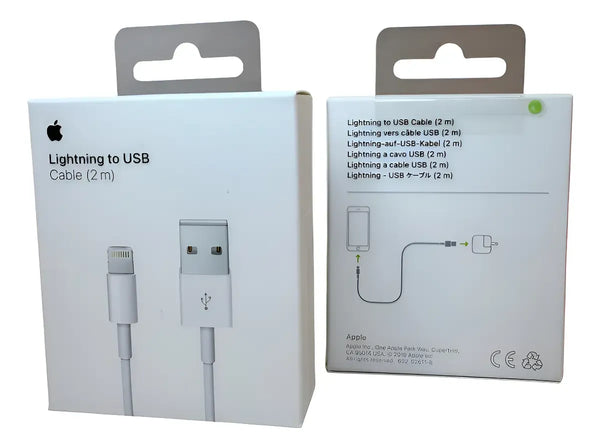 Imagem 6 de 6 de Cable Apple Usb A Lightning 2 Metros iPhone