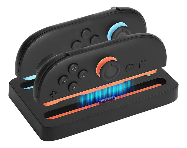 Imagem 2 de 6 de Base Cargador Para Nintendo Switch 2 Joycon Ns2 Controller