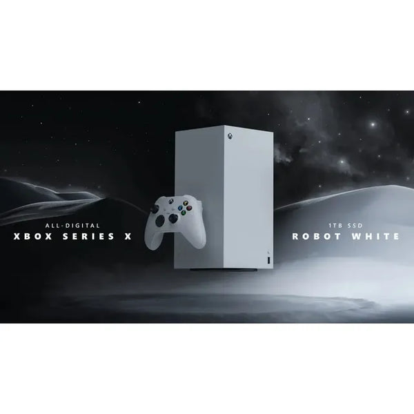 Imagem 11 de 11 de Consola Xbox Series X Edición Digital 1tb Ssd Robot White Blanco