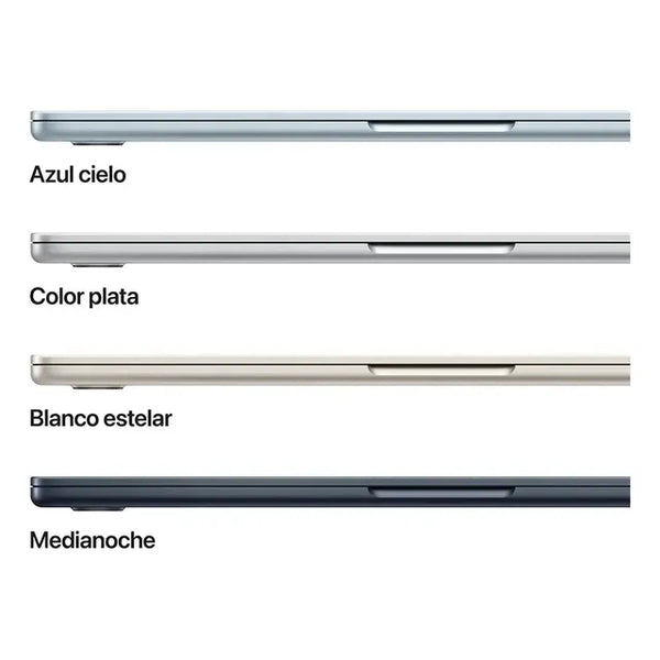 Imagem 5 de 8 de Macbookair 15 M4 Cpu 10 Gpu 10 - 16gb Ssd 512gb Azul Cielo