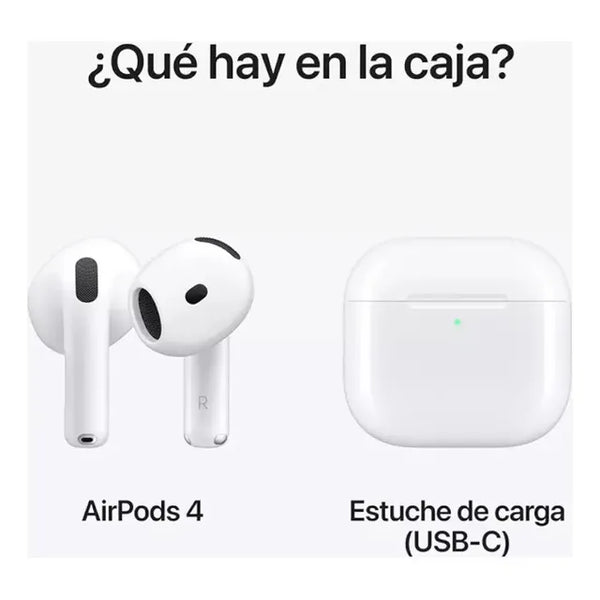 Imagem 4 de 8 de Apple AirPods 4ta generacion A3050 Blanco