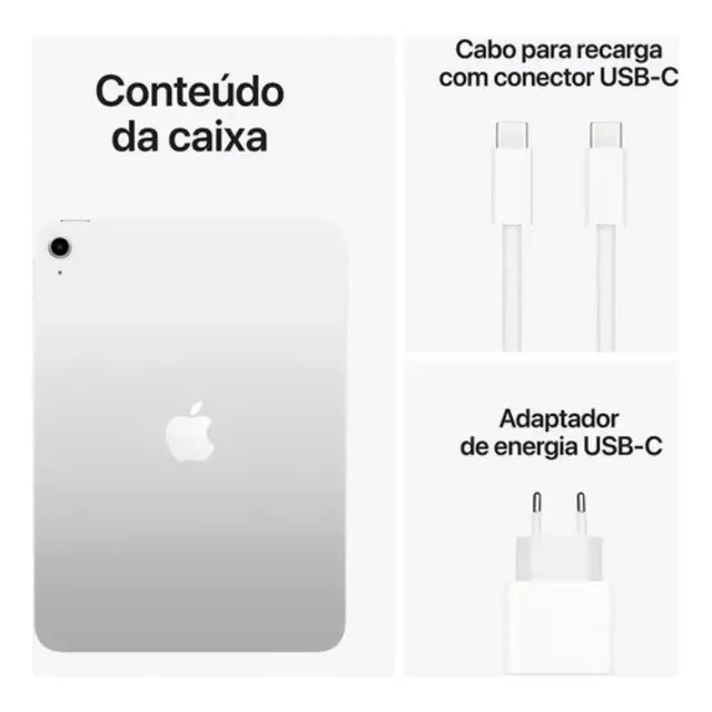 Apple iPad 11 MD3Y4BZ/A con chip A16 Wi-Fi de 128 GB Color Plata - Image 2