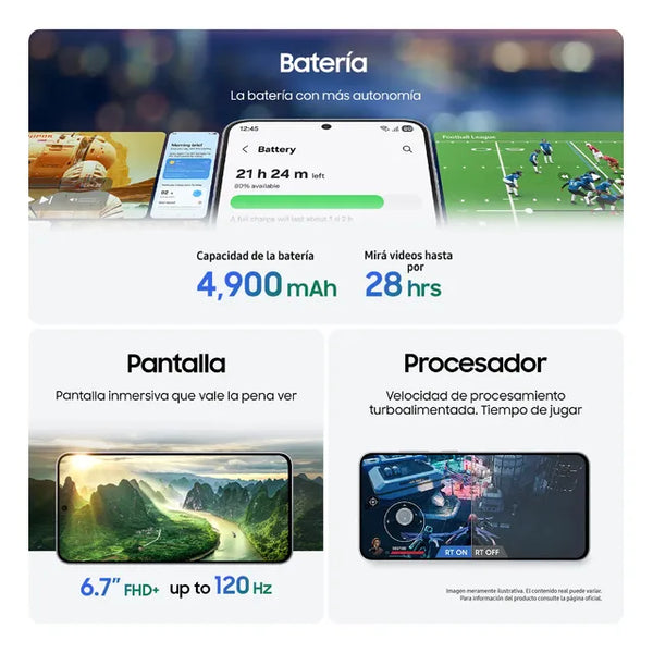 Imagem 6 de 12 de Samsung Galaxy S25fe 256gb 8gb De Ram Negro